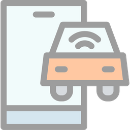 Car Connected  Icon