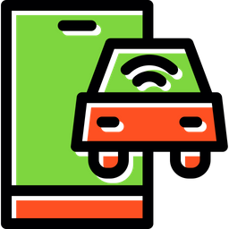 Car Connected  Icon