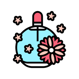 Floral Bottle  Icon