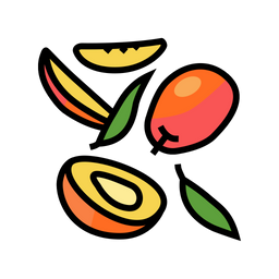 Mango Slice  Icon