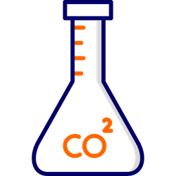 Carbon dioxide  Icon