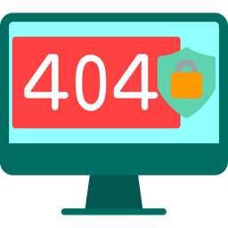 404 Error  Icon