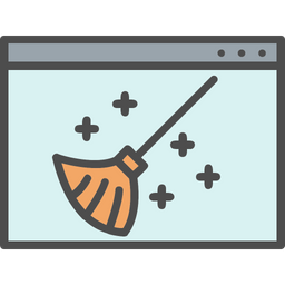 Browser Broom  Icon