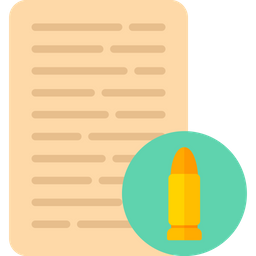 Bullet List  Icon