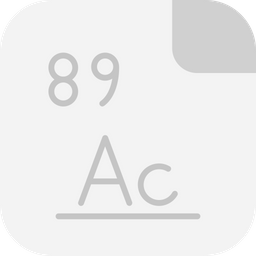 Actinium  Icon