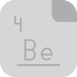 Beryllium  Icon