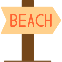 Beach direction  Icon