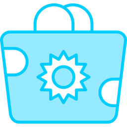 Beach bag  Icon