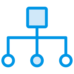 Distributed Network  Icon