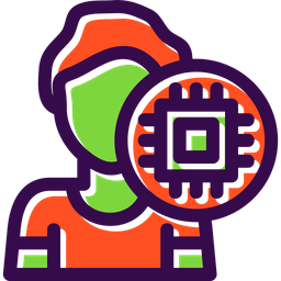 Brain Chip  Icon