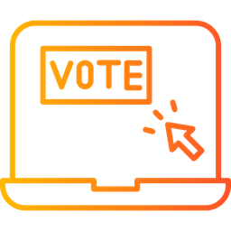 Online Voting  Icon