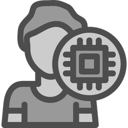 Brain Chip  Icon