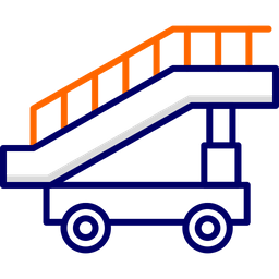 Escadas de aeronaves  Ícone