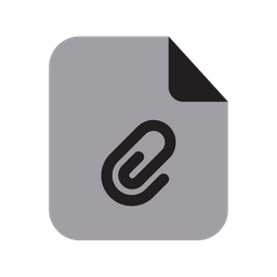 Attach File  Icon