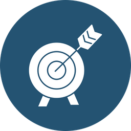 Business Aim  Icon