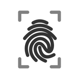 Fingerprint Identification  Icon