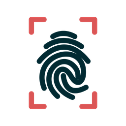 Fingerprint Identification  Icon