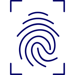 Fingerprint Identification  Icon