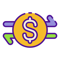 Dollar Transfer  Icon