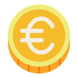 Euro Coin  Icon