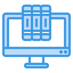 Digital library  Icon