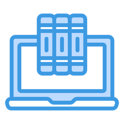 Digital library  Icon