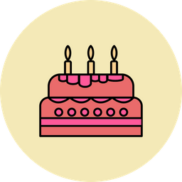 Birthday Cake  Icon