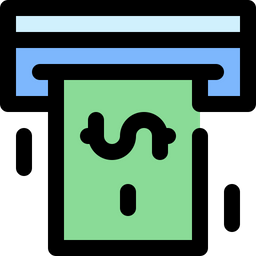 Cash Withdrawal  Icon