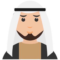 Homem saudita  Ícone