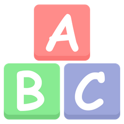 English Alphabets  Icon