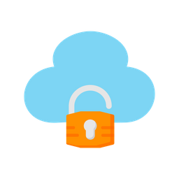 Cloud Lock  Icon