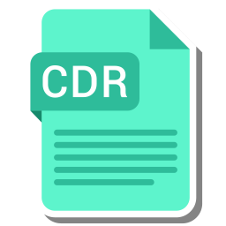 Cdr-Datei  Symbol