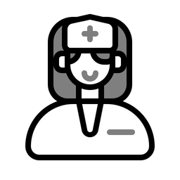 Female Nurse  Icon