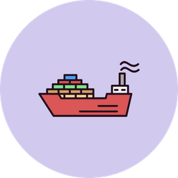 Cargo Ship  Icon