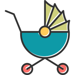 Baby Stroller  Icon