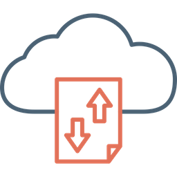 Cloud Storage  Icon