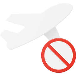 Cancel flight  Icon