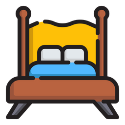 Double Bed  Icon