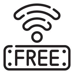 Free Wifi  Icon