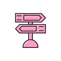 Direction Board  Icon