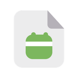 Calendar File  Icon