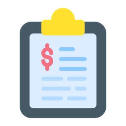 Financial Report  Icon