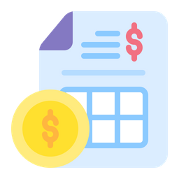 Financial Report  Icon