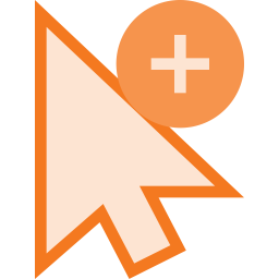 Cursor hinzufügen  Symbol