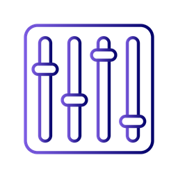 Adjustment Control  Icon