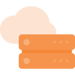 Cloud-Datenbank  Symbol