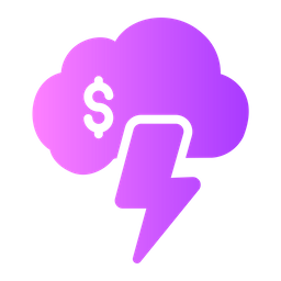 Financial Storm  Icon