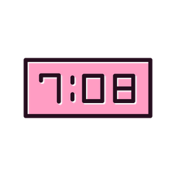 Digital Clock  Icon