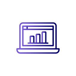 Online Analytics  Icon