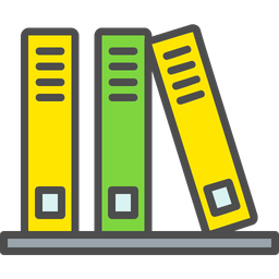 Pila de libros  Icono